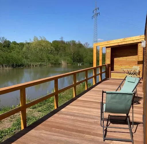 Tiny-teich-haus Auf Dem Rittergut بيت للعطل *